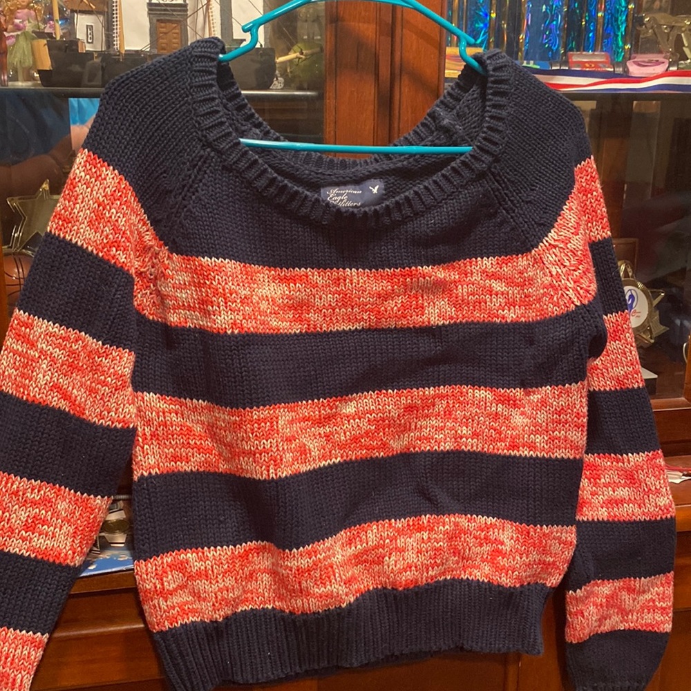 Thick cropped sweater